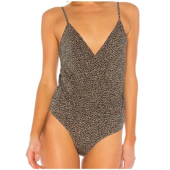 ✨N:PHILANTHROPY Peppermint Sz Small Bodysuit in Sugar Cheetah✨ - Picture 2 of 15